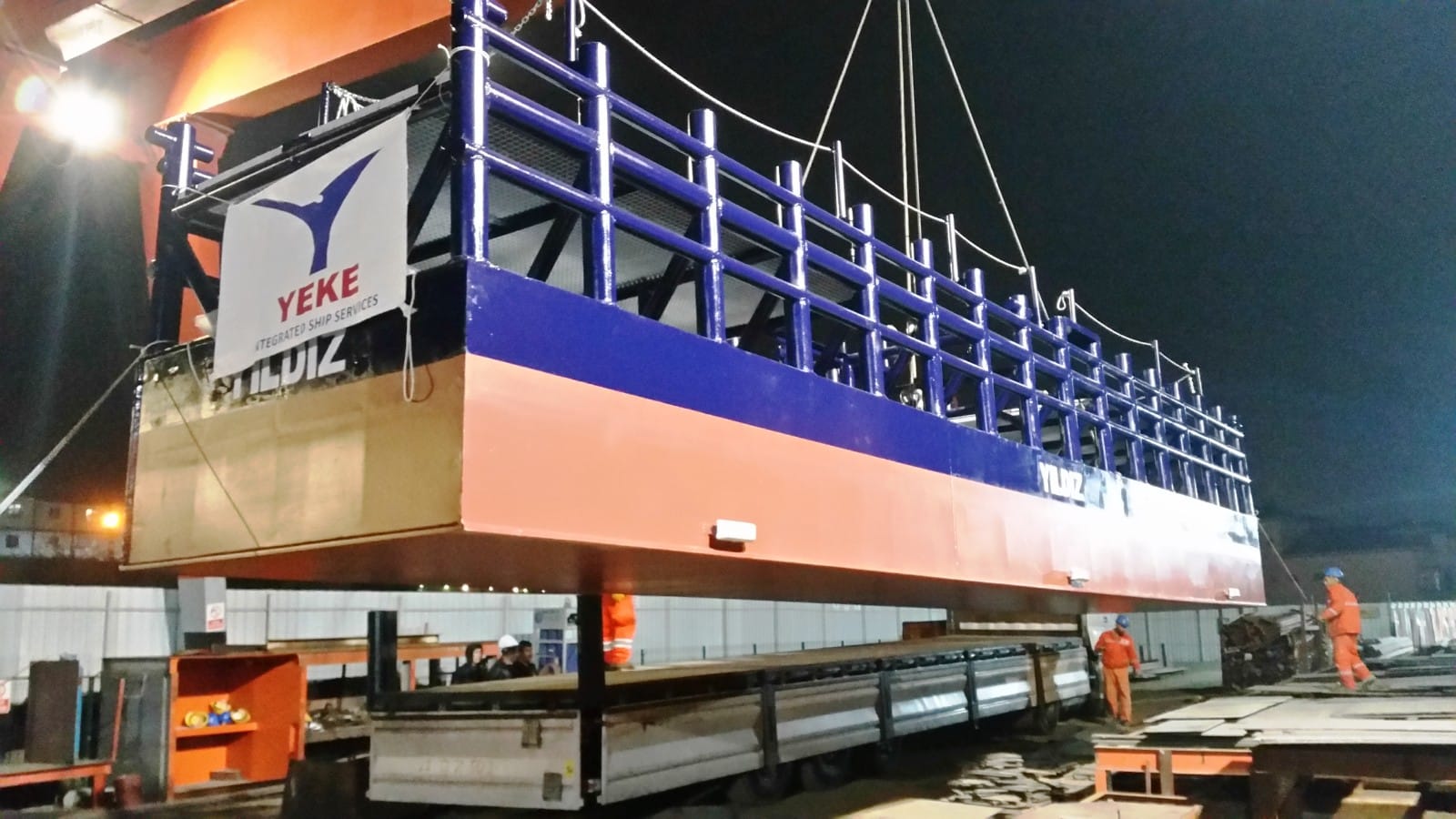 Floating piers AY and YILDIZ for Petkim Aliağa Port 8