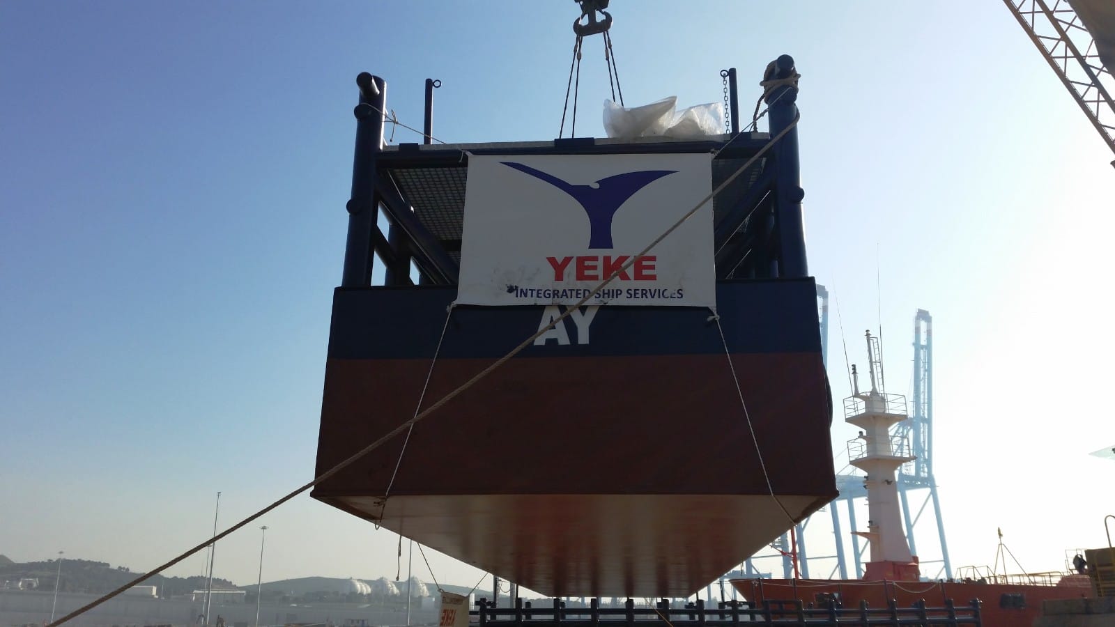 Floating piers AY and YILDIZ for Petkim Aliağa Port 11
